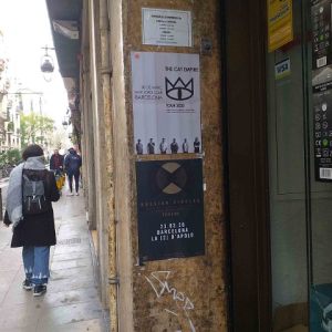 Enganxada cartells 03 de Març 2020 – Barcelona