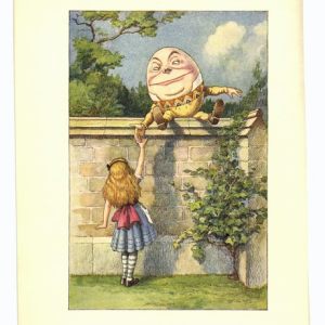 Humpty Dumpty sat on a wall in S.A.