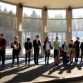 Jugend musiziert - Matinee in Bad Elster als Generalprobe für den saechsischen Landeswettbewerb in Zwickau
