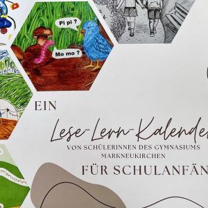 Kunst-AG präsentiert neuen Lese-Lern-Kalender