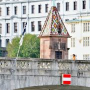 Stad Bazel centrum - augustus 2025