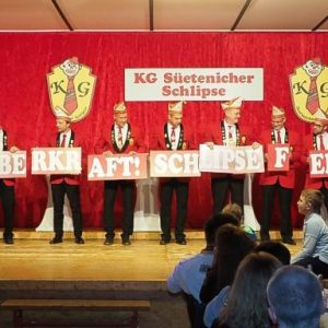 Proklamation der KG Süetenicher Schlipse 2017-2018