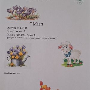 H.P.C. Lentetoernooi 7 mrt.2023