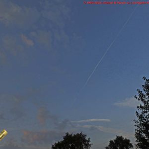 Contrails or Chemtrails?  You be the judge.