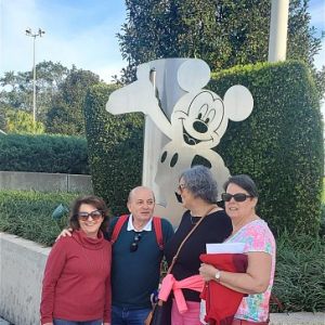 Flavia em Disney 2023
