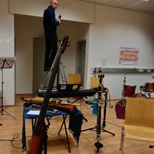 "Open Stage" in der Gebietsbetreuung Mitte, Max-Winter-Platz 23 in 1020 Wien, 07.12.2024