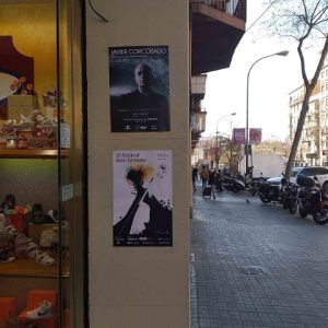 Enganxada cartells 11 de Març 2020 – Barcelona
