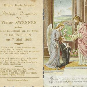 Communieprentjes plechtige